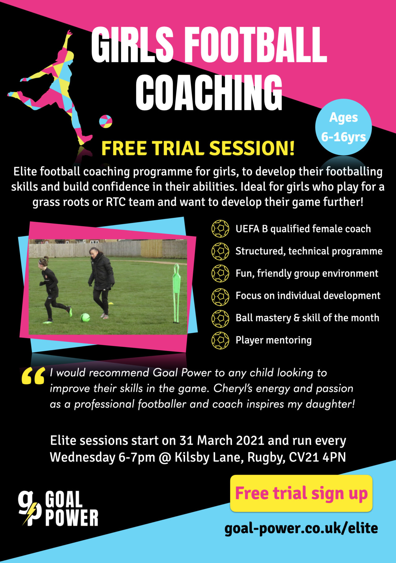 Free trial flyer