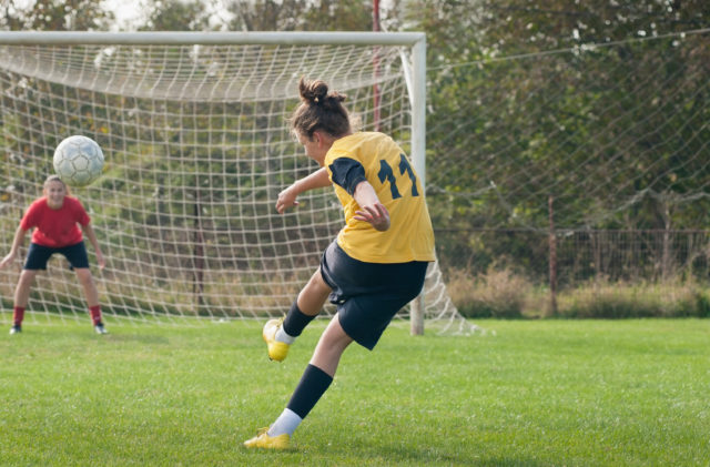Goal Power Coaching - Girls shooting