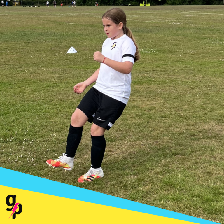 Girls football coaching in Rugby