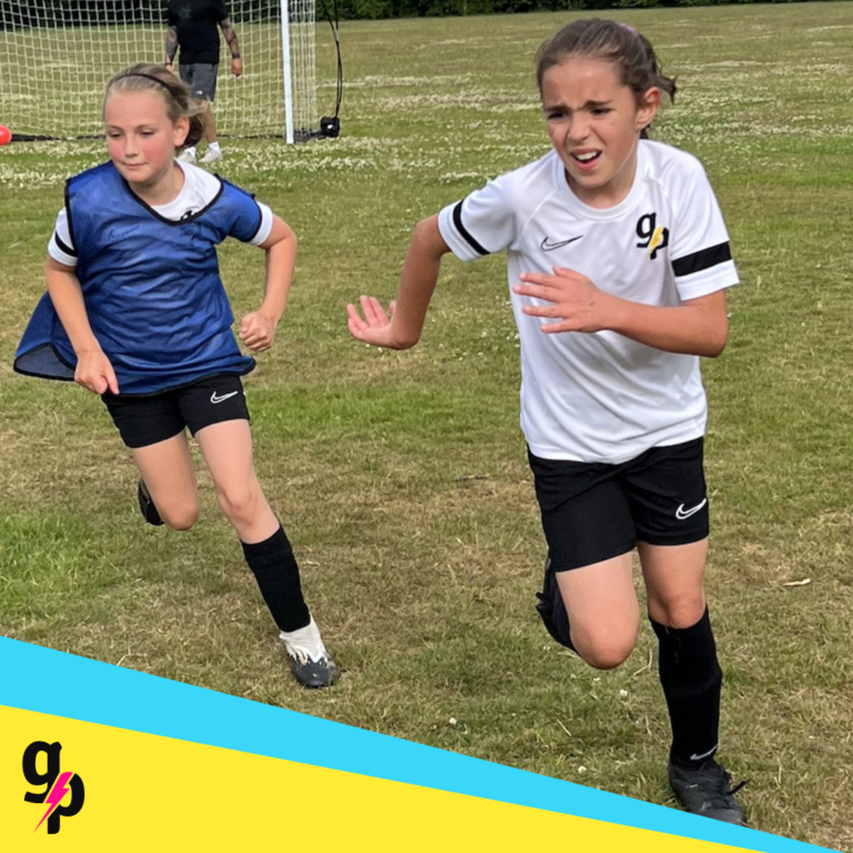 Girls football coaching in Rugby